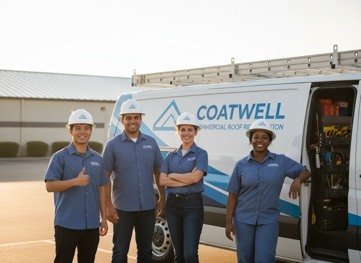 Commercial roof coating company in Tokio, TX